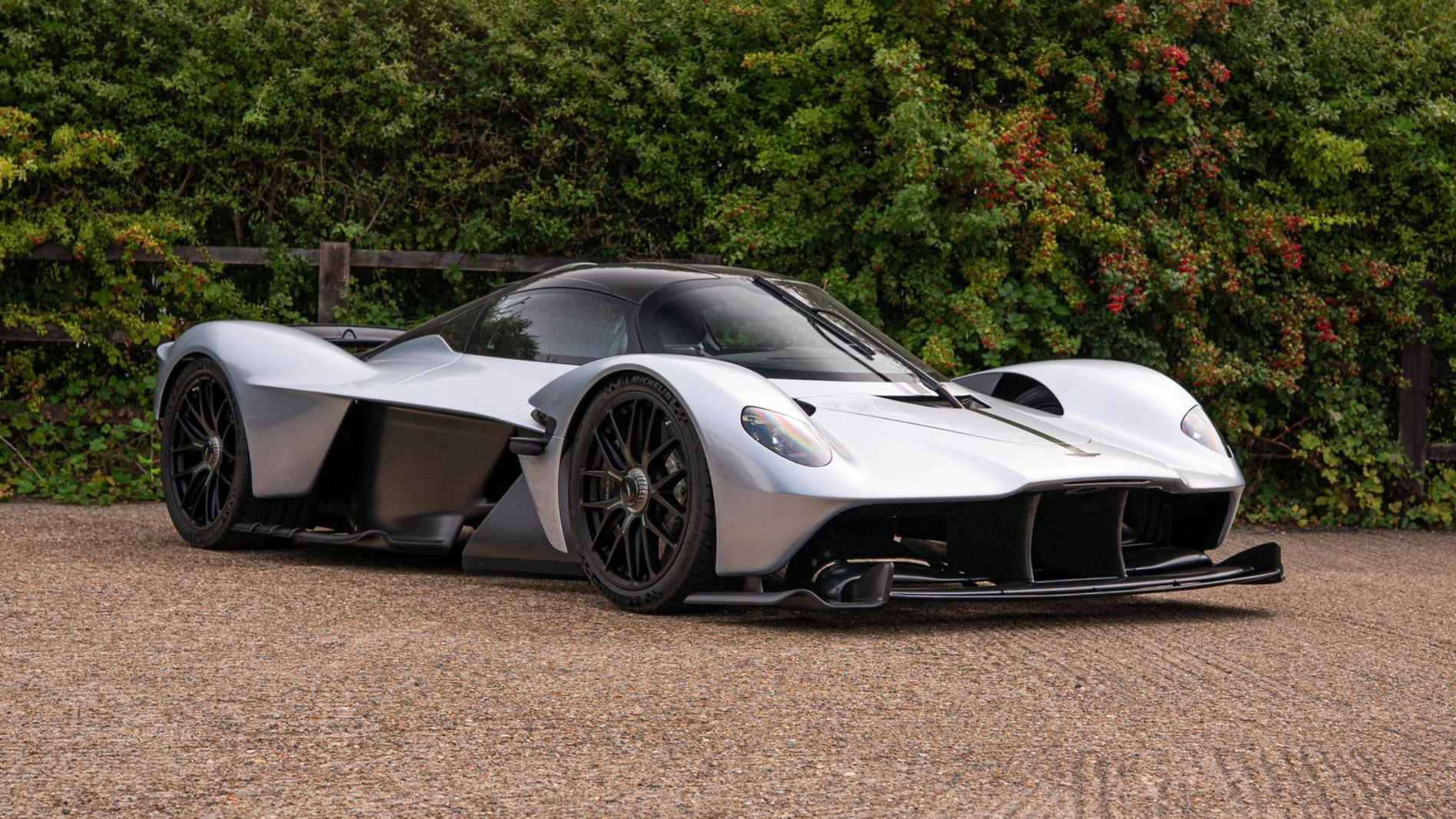 Aston Martin Valkyrie silver black retrim pads alcantara d:class interior seat seats reupholstered repair oem