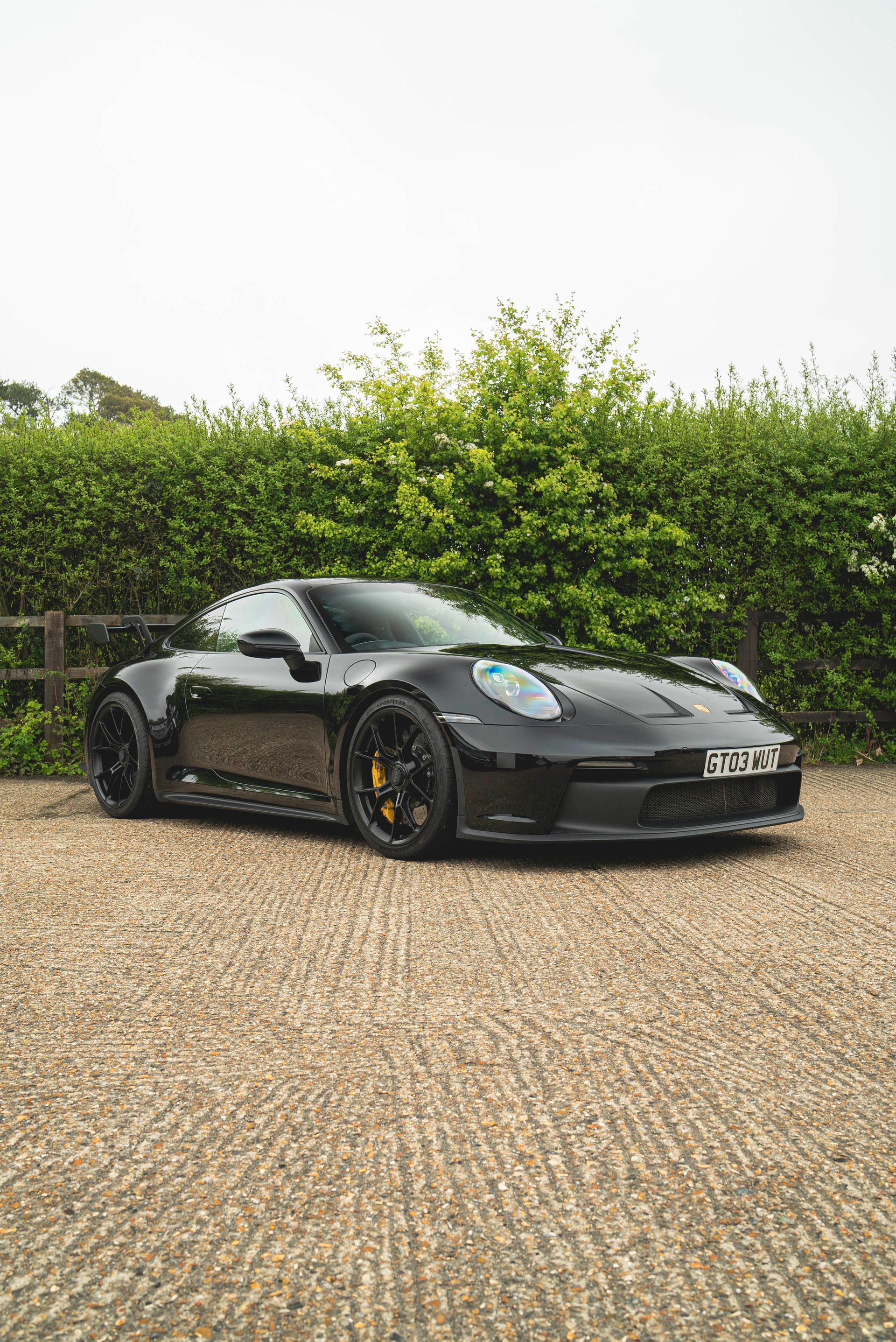 Porsche 911 992 GT3 houndstooth retrim reupholster black seats seat d:class dclass