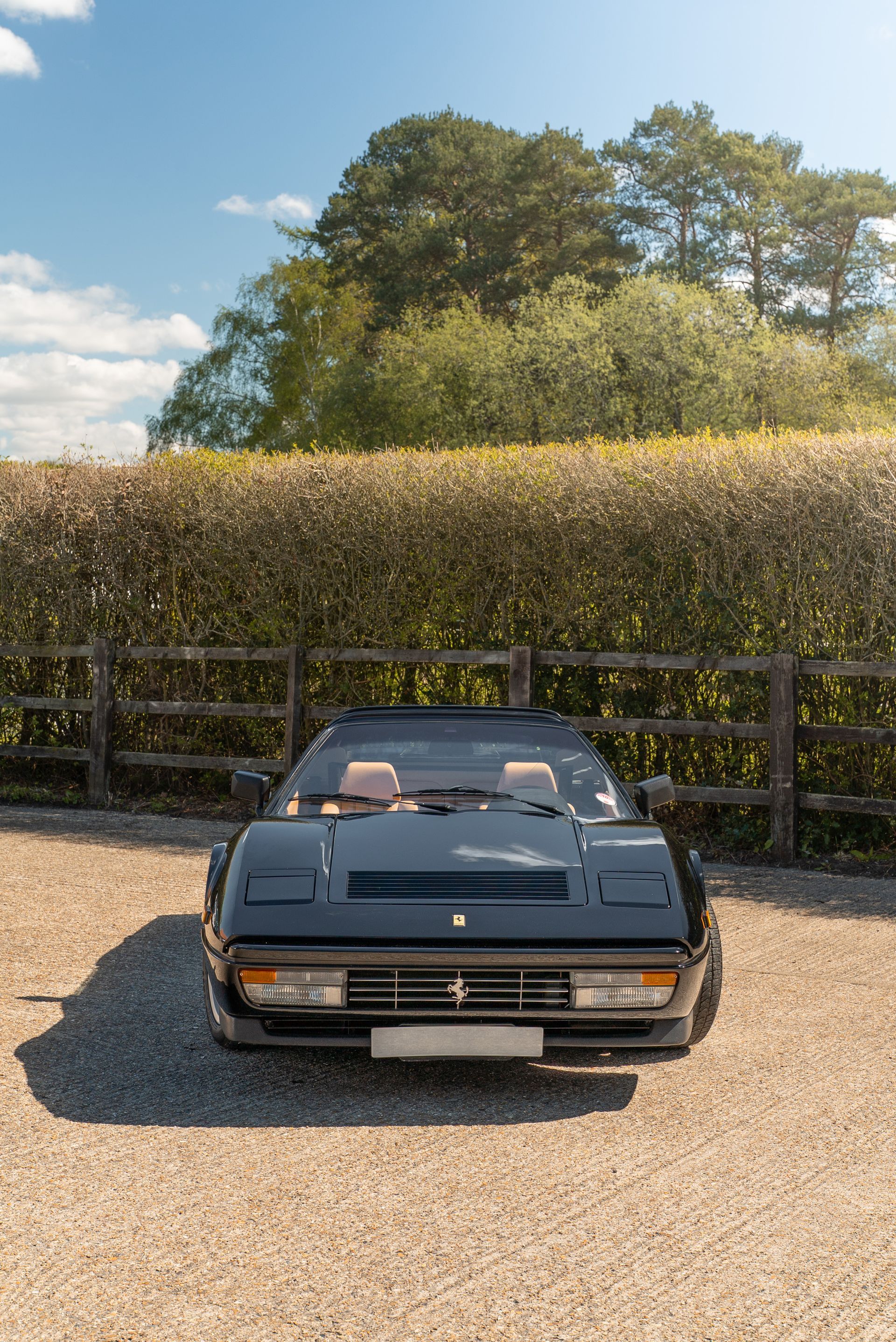 Ferrari 328 GTS interior retrim repairs leather seats sseat carpet targa open air convertible vehicle upholstery trim recover tan beige d:class dclass auto automotive