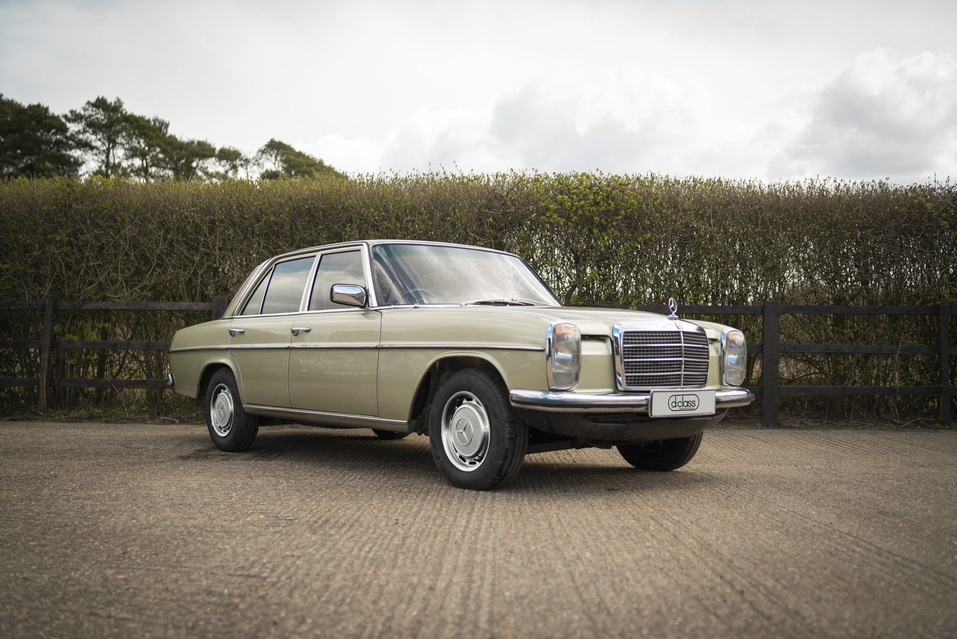 mercedes-benz w115 230/4 d:class automotive retrim leather tan upholstery
