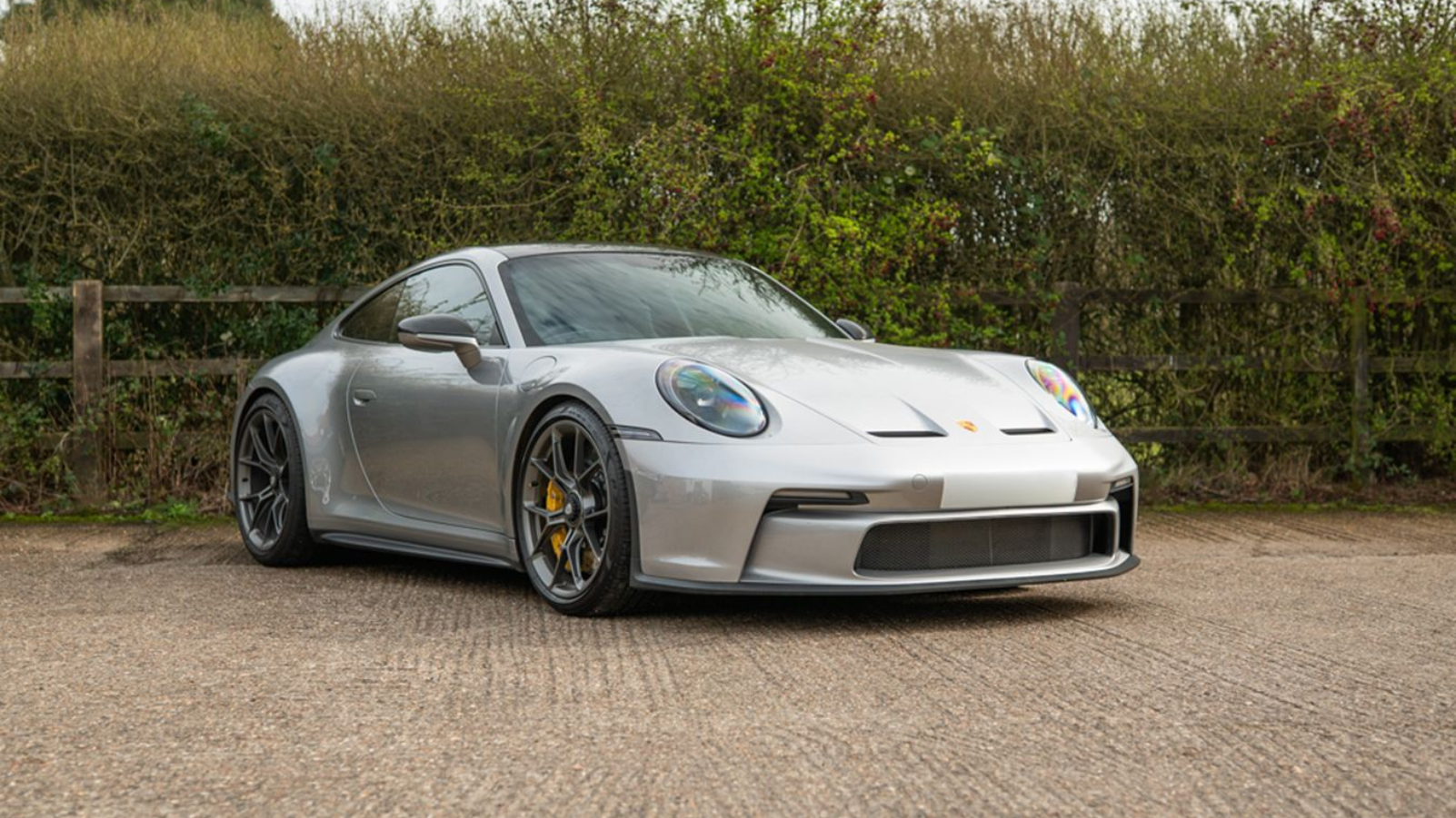 silver porsche 911 GT3 Touring retrim reupholster interiors interior houndstooth oem plus d:class dclass automotive near me