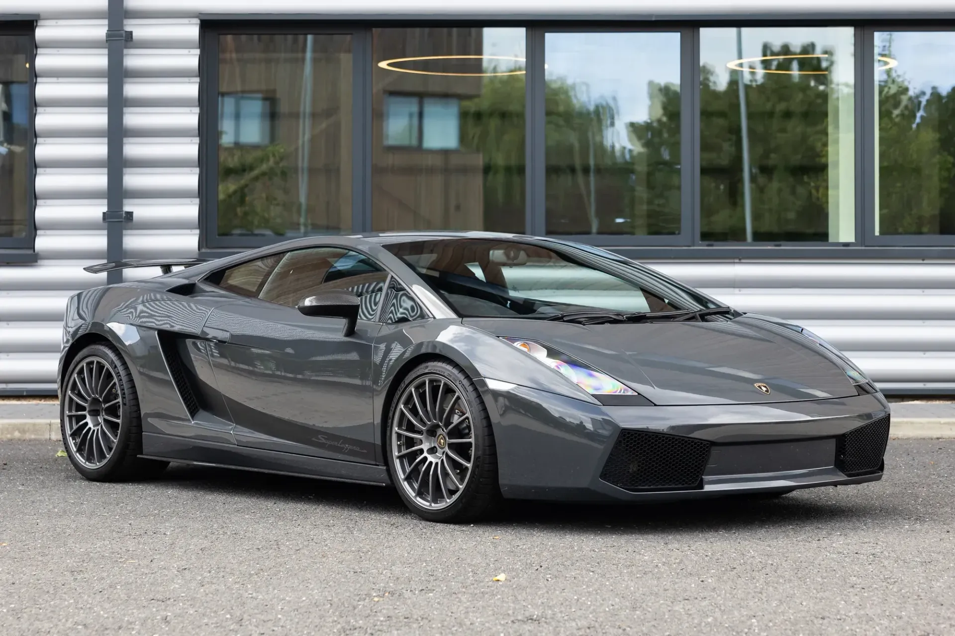 lamborghini gallardo superleggero steering wheel retrim alcantara floor mats black grey perforation 