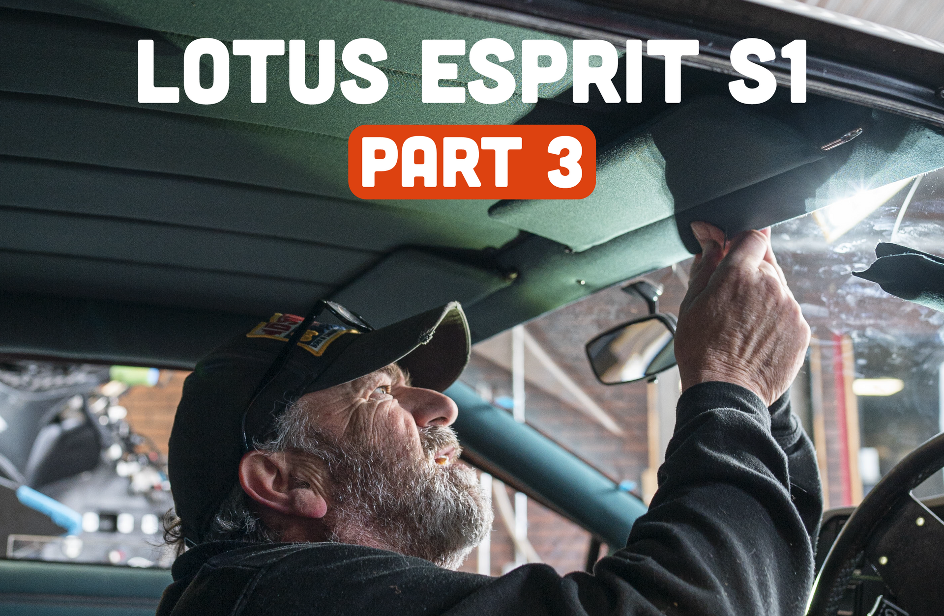 lotus esprit s1 interior retrim restoration roof head lining green tartan dclass