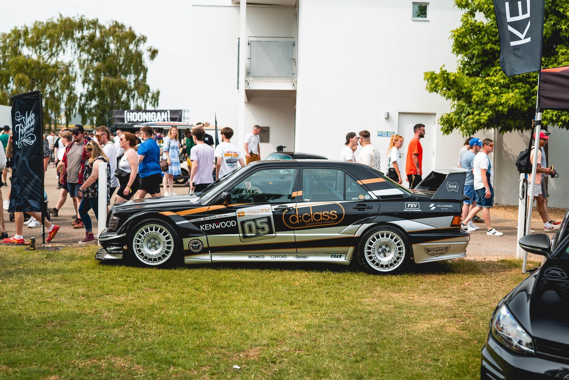 mercedes-benz 190e evolution evo 2 bodykit livery dtm dclass players classic 2023 d:class racecar