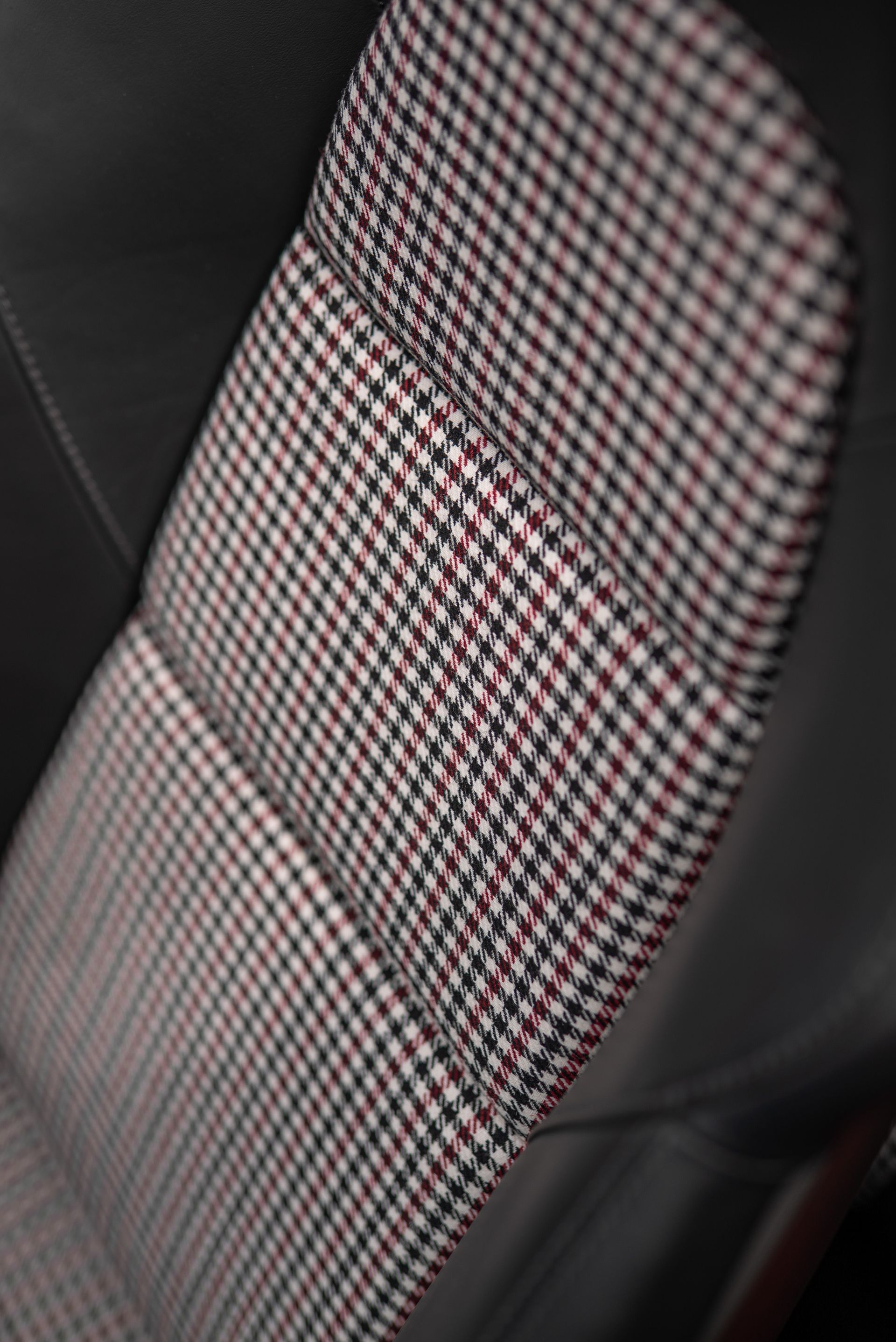 Porsche 992 911 Carrera 4s houndstooth interior seat door card rear front retrim tweed d:class dclass oem+ oem