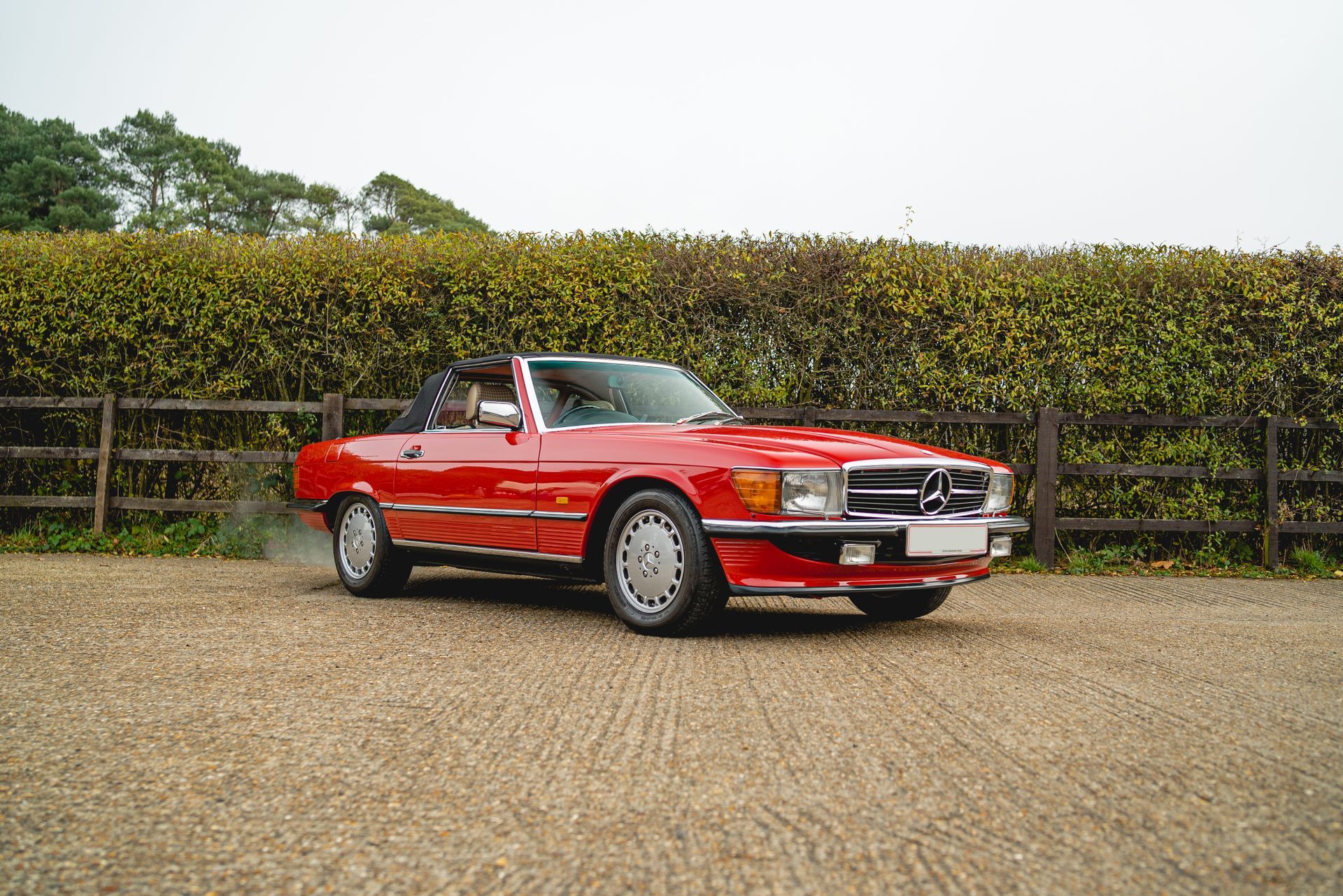 concourse mercedes benz r107 107 hood roof convertible replacement how to install installation