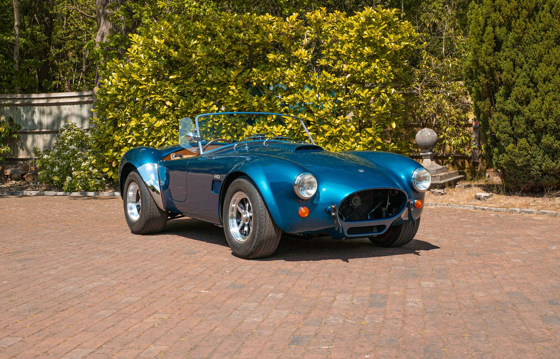 blue ac cobra mk iv restoration interior retrim guards blue