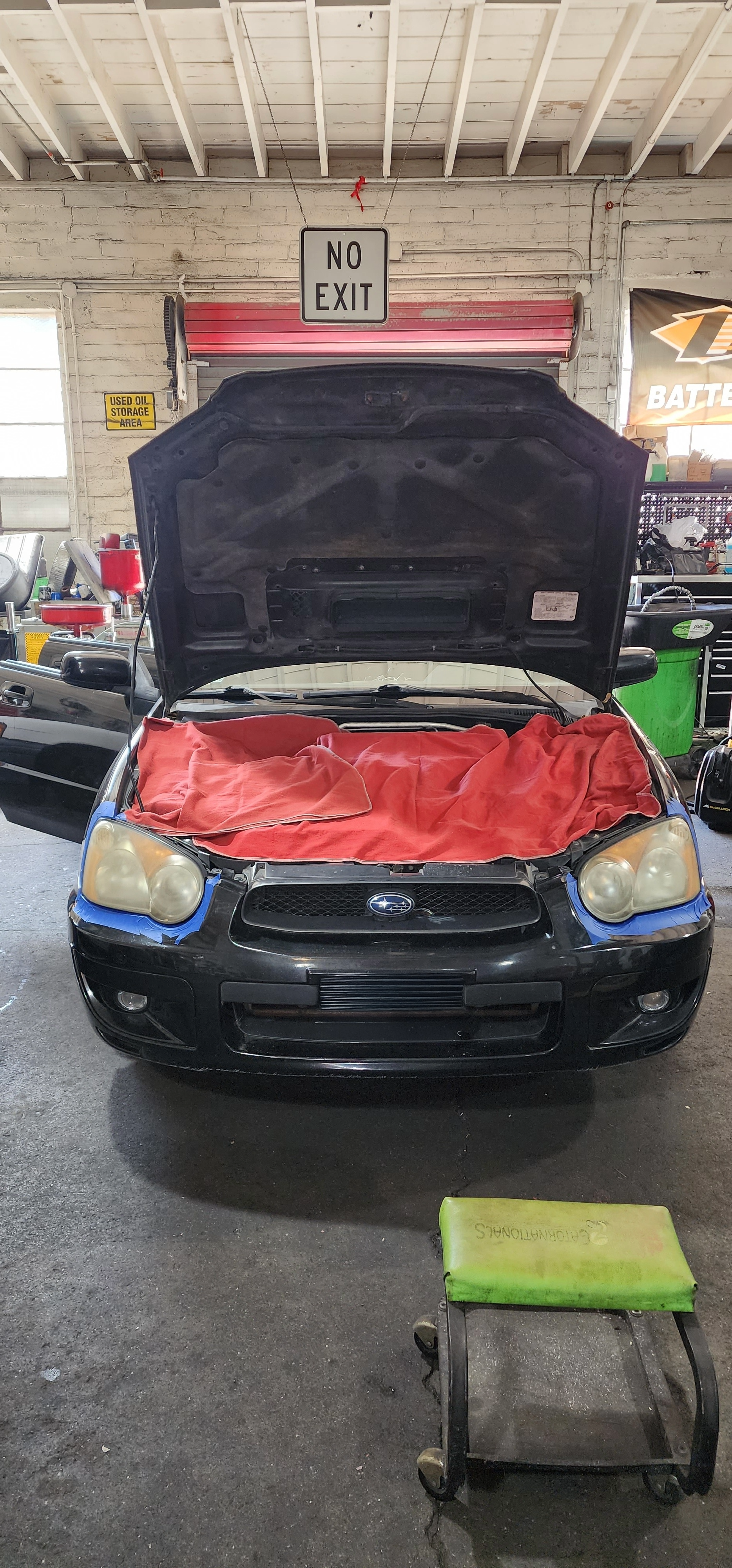 Before the Headlight Restoration Service | Dana Meyer Auto Care