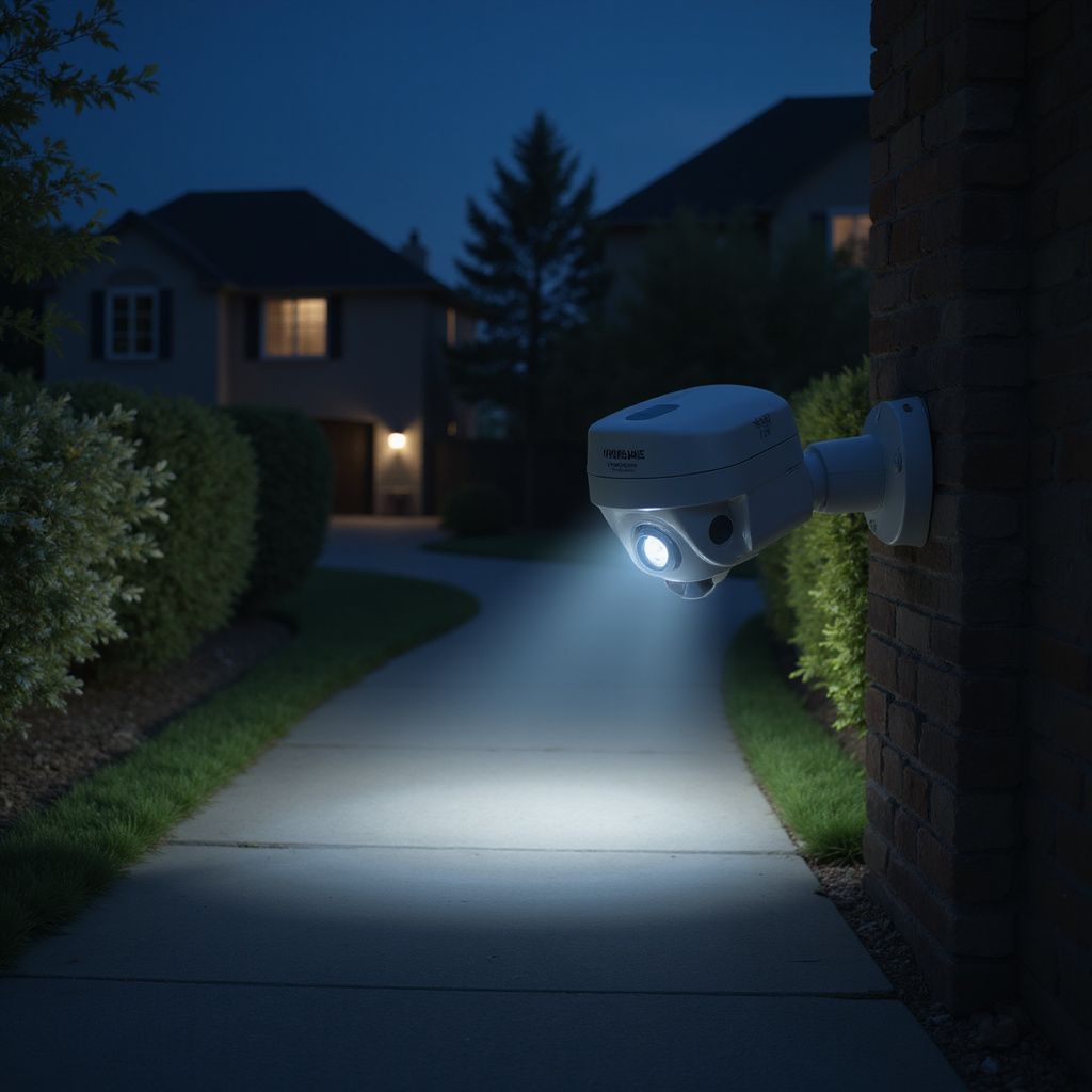 Security camera installations with night vision installed by fisher custom av in norwalk ohio