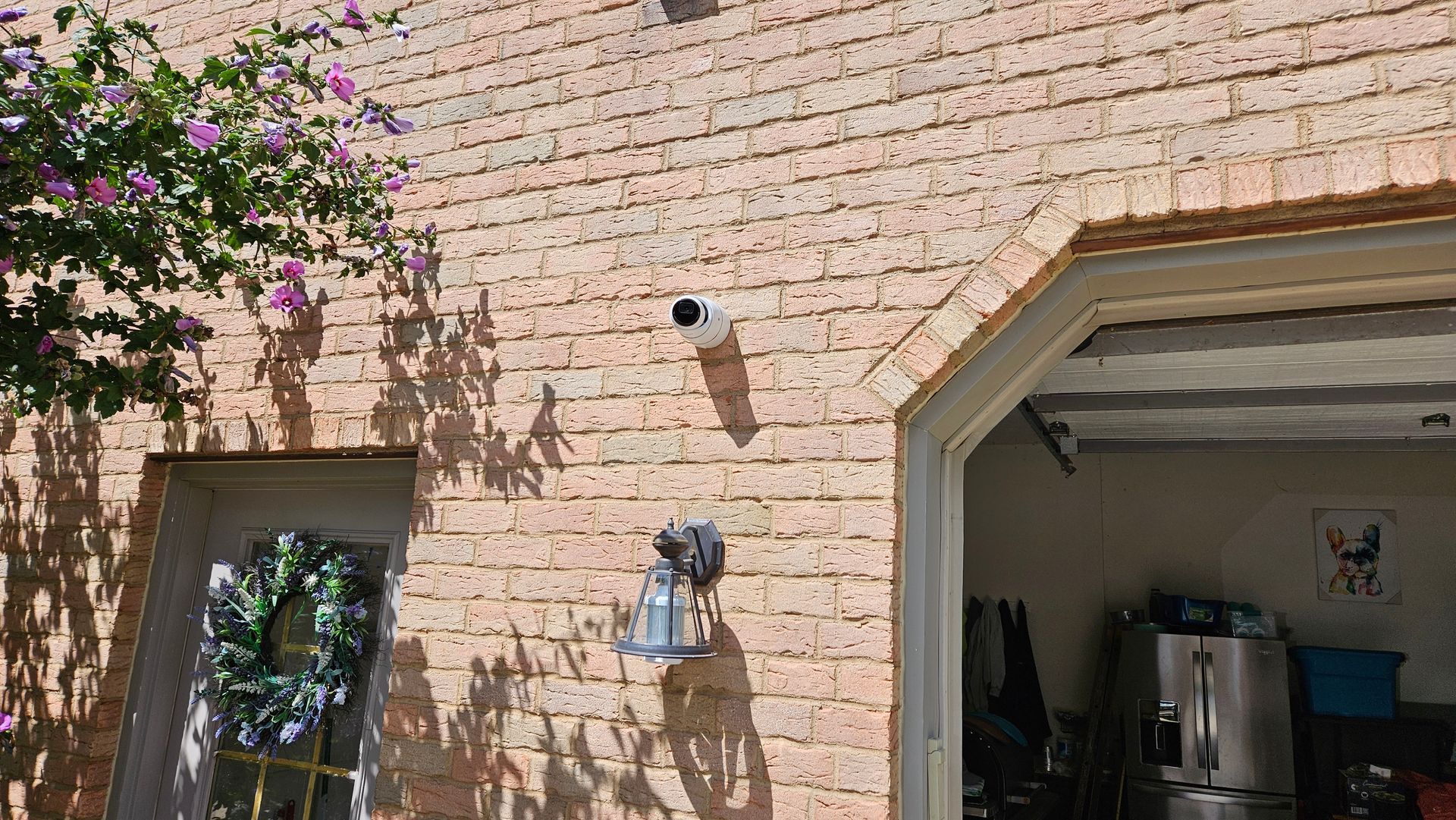 Security camera installed by fisher custom av in sandusky ohio