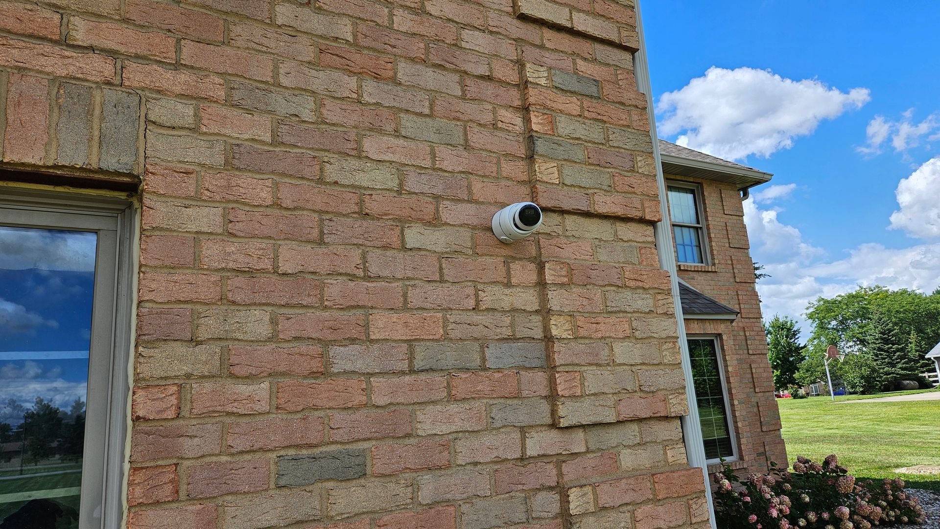 Security camera installed by fisher custom av in sandusky ohio