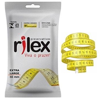 camisinha Preservativo Extra Largo Rilex sex shop exotic house em fortaleza