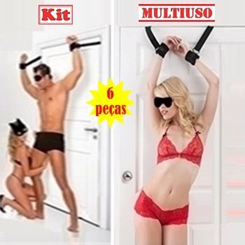 kit amarração restritor de movimentos para porta multiuso sex shop exotic house em fortaleza
