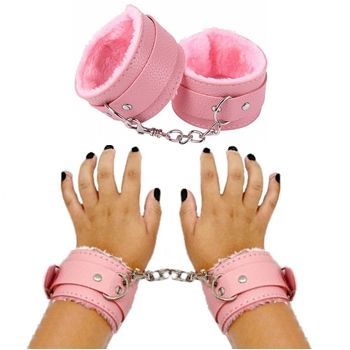 algemas bracelete sado fetiche pelucia couro sex shop exotic house em fortaleza