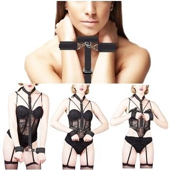imobilizador duplo pescoço e punhos regulavel sex shop exotic house em fortaleza