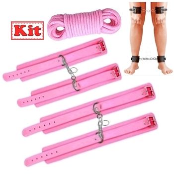 kit multiuso bondage shibari restritor de movimentos sex shop exotic house em fortaleza