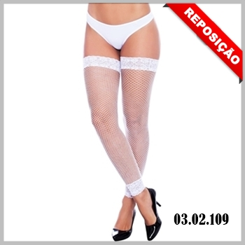 Par de meias legging arrastão sex shop exotic house em fortaleza