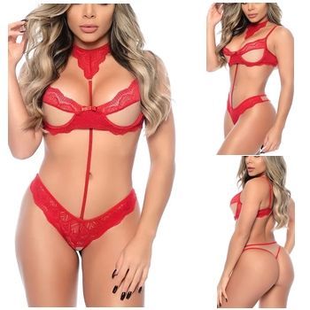 conjunto lingeries fio dental tule sem bojo renda sex shop exotic house em fortaleza