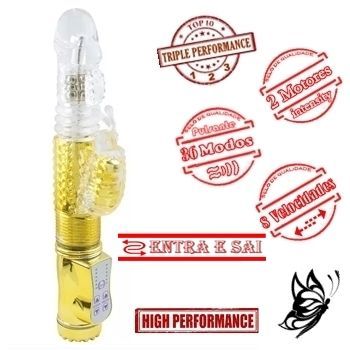 vibrador Rabbit rotativo entra e sai sobe e desce sex shop exotic house fortaleza