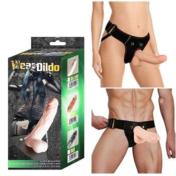 Wear dildo unissex Harness Strap-on kit capa peniana cinta protese sex shop exotic house em fortaleza