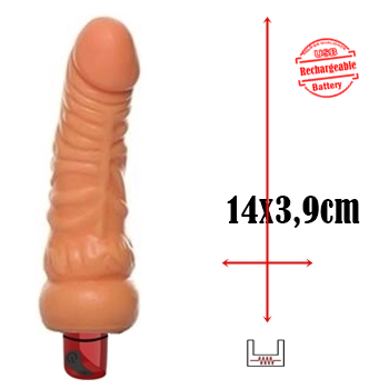 Protese penis de borracha com vibrador vibração dildo falo penetrador clone consolo sex shop exotic house em fortaleza