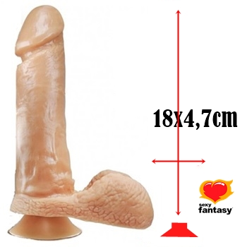 dildo protese penis de borracha falo penetrador clone consolo com ventosa sex shop exotic house em fortaleza
