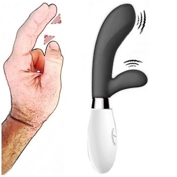 vibrador Ponto G e clitóris 10 modos rabbit silicone sex shop exotic house em fortaleza