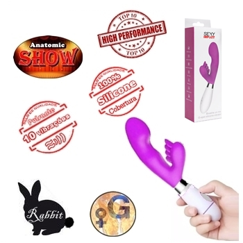 vibrador rabbit multi função ponto g clitoris sex shop exotic house em fortaleza

