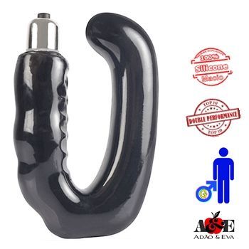 plug estimulador de prostata com vibração M dom prazer para homens sex shop exotic house em fortaleza