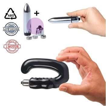 plug estimulador de prostata com vibração M dom prazer para homens sex shop exotic house em fortaleza