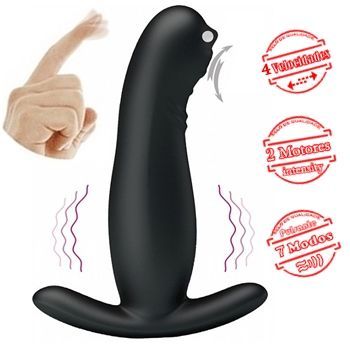 vibrador estimulador de prostata dedilhar plug recarregavel sex shop exotic house em fortaleza