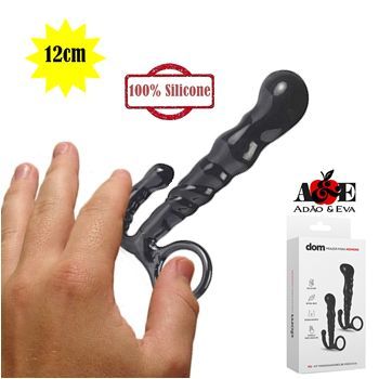 plug estimulador de prostata silicone black adao e eva dom