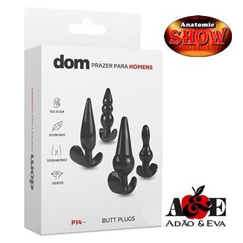 plug anal dom dilatador de silicone sex shop exotic house em fortaleza