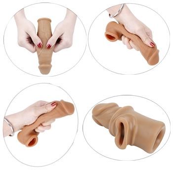 capa peniana com anel testicular silicone sex shop exotic house  fortaleza
