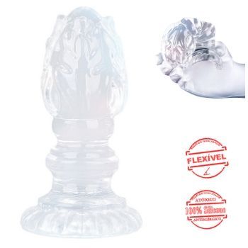 plug dilatador anal silicone black ventosa shop exotic house em fortaleza