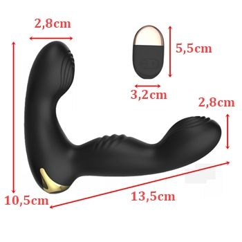 plug analblack dilatador estimulador de prostata sex shop exotic house em fortaleza