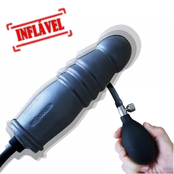 penis plug inflável silicone black sex shop exotic house em fortaleza
