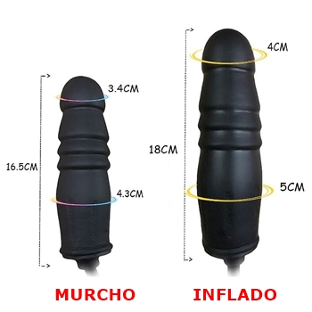penis plug inflável silicone black sex shop exotic house em fortaleza