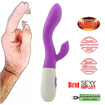 vibrador recarregavel brid ponto g multifunção rabbit exotic house sex shop em fortaleza
