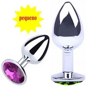 plug anal dilatador de aço com joia sex shop exotic house em fortaleza