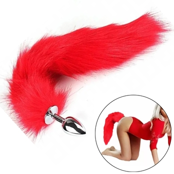 plug tail rabo de raposa metalico sex shop exotic house em fortaleza