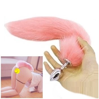 plug tail rabo de raposa metalico sex shop exotic house em fortaleza