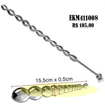 plug aço para penis penetrador uretral ureta estimulador masculino sex shop exotic house em fortaleza