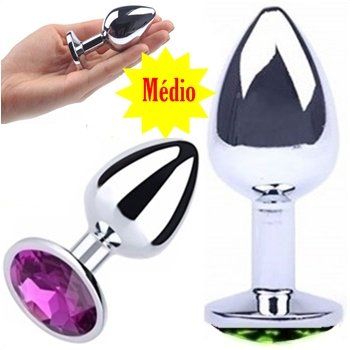 plug anal metal aço sex shop fortaleza