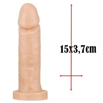 Protese penis de borracha dildo falo penetrador clone consolo sex shop exotic house em fortaleza