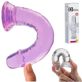 protede jelly dildo transparente penetrador sex shop exotic house em fortaleza
