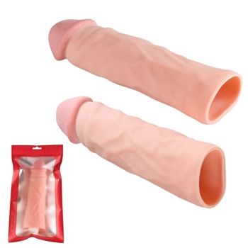  capa peniana extensora expansora cyber skin prolongadora sex shop exotic house fortaleza
