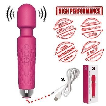 vibrador massageador varinha magica recarregavel sex shop exotic house em fortaleza