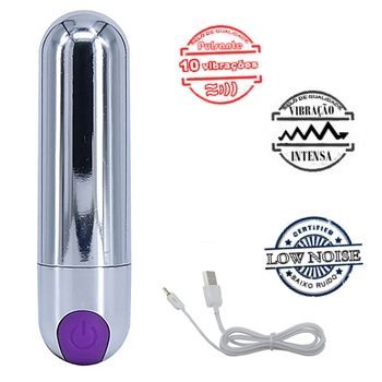 power bullet vibrador massageador micro capsula recarregavel sex shop exotic house fortaleza