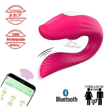 estimulador Sugador de clitóris e vibrador de casal sex shop exotic house fortaleza
